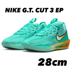 NIKE AIR ZOOM G.T. CUT 3 EP ナイキ エア ズーム G.T. カット 3 EP BLEACHED TURQUOISE/BARLEY BOLT/ARMOR NAVY/SUNDIAL DV2918-301 28cmのサムネイル