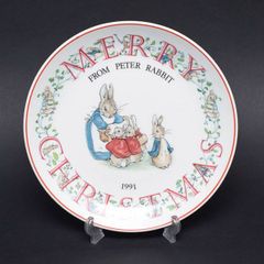ウェッジウッド ピーターラビット クリスマスプレート 5枚 WEDGWOOD