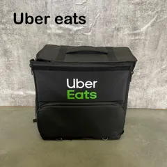 【Y-871】Uber Eats ウーバーイーツ 配達バッグ デリバリーバッグ 保温 保冷 リュック 大容量 仕切り付き 配送バッグ 黒のサムネイル