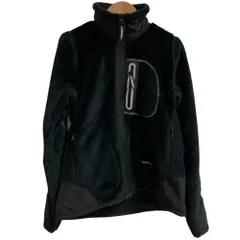 美品 and wander アンドワンダー high loft fleece jacket POLARTEC フリースジャッケット ブルゾン サイズWS ブラック レディース 古着 中古 USEDのサムネイル