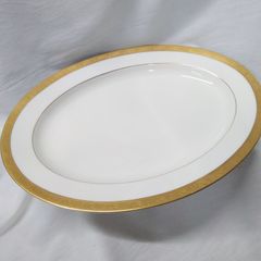 Haviland アビランド リモージュ ティスル オーバルプラター 35cm