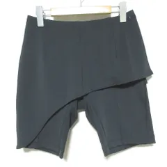 美品 TOGA トーガ ナイロン ストレッチ アシンメトリー ショートパンツ TA91-JF034 36 ブラック レディース 古着 中古 USEDのサムネイル