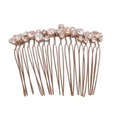 ACCA ホワイトゴールドクリップヘアクリップ2個セット - メルカリ
