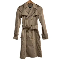 美品 Deuxieme Classe ドゥーズィエムクラス トレンチコート サイズ36  ベージュ レディース 古着 中古 USEDのサムネイル