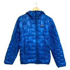 希少 patagonia パフボールセーター ブルー 中綿 ドローコード - メルカリ