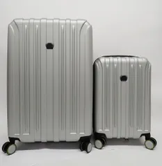DELSEY スーツケース アクセレイト 2個セット シルバー 35.2L 101L TSA