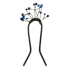 美品 colette malouf コレットマルーフ ビジュー Uピン ヘアアクセサリー シルバーカラー レディース 古着 中古 USEDのサムネイル