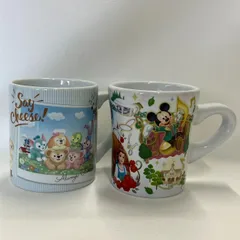 【新品・未使用】ディズニー マグカップ 2点セット 東京ディズニーランド ニューファンタジーランド オープン記念 スーベニアマグカップ 東京ディズニーシー ダッフィーアンドフレンズのサムネイル