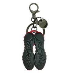 新品同様 Christian Louboutin クリスチャンルブタン ソール キーリング キーホルダー 箱付き ブラック レッド レディース 古着 中古 USEDのサムネイル