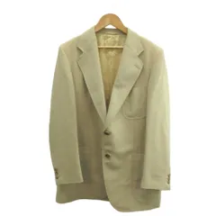 ピエールカルダン Pierre Cardin テーラードジャケット 上着 ベージュ 無地 ノッチドラペル 長袖 /YU ■ECA006のサムネイル