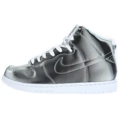 NIKE (ナイキ) ×CLOT DUNK HIGH DH4444-990 クロット ダンク ハイカットスニーカー シルバー US9/27cmのサムネイル