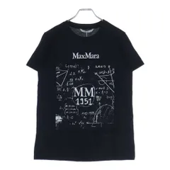 Max Mara (マックスマーラ) プリントTシャツ 半袖カットソー 2511941062600 ブラックのサムネイル
