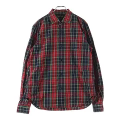 COMME des GARCONS HOMME (コムデギャルソンオム) タータンチェック長袖シャツ HL-B049 レッドのサムネイル