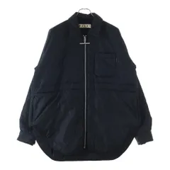 MARNI (マルニ) フロントポケットジップアップナイロンジャケット CUMU0188W0 ブラックのサムネイル
