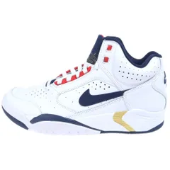 NIKE (ナイキ) Air Flight Lite 2 Mid Olympic エアフライト ライト2 ミッド オリンピックミッドカットスニーカー ホワイト US10.5/28.5cm DJ2518-102のサムネイル