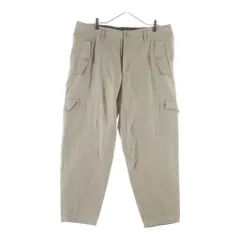 Y's for men (ワイズフォーメン) 24AW Z-Flap Pants リネン混 Zフラップ ワイドパンツ ベージュ MO-P15-008のサムネイル