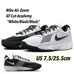 Nike Air Zoom GT Cut Academy "White/Black/Black"ナイキ エアズーム G.T. カット アカデミー EP (FB2598-100)白25.5cm箱無しのサムネイル
