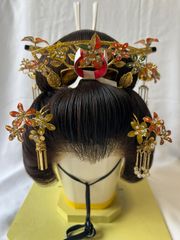 訳あり中古櫛7本セット】② 日本髪 地髪 花嫁かつら 櫛 かんざし