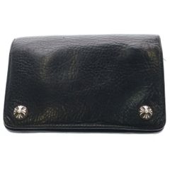コ*リ様 クロムハーツ ワンスナップ 1スナップ ウォレット レザー 財布