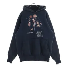 BALENCIAGA (バレンシアガ) 19AW Speed Hunters Hoodie スピードハンターズ プルオーバースウェットパーカー フーディー ブラック 541873 TCV37のサムネイル