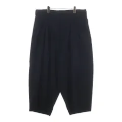 Y's for men (ワイズフォーメン) 24SS TACK WAIST PANTS MS-P22-100 タック ウエストパンツ ワイドスラックス ブラックのサムネイル