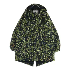 A BATHING APE (アベイシングエイプ) ×UNKLE MWA CAMO M-51 HOODIE JACKET アンクル MVAカモ フーデッドジャケット グリーン 001HJH231902Xのサムネイル