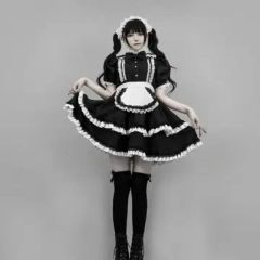 DimMoire 絶メイドワンピースII Black&White Mサイズ - メルカリ