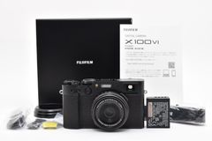 新品】FUJIFILM X100VI ブラック 日英対応モデル 防塵 - メルカリ