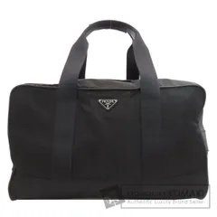PRADA プラダ VS0001 ロゴ金具 ボストンバッグ ナイロン レディース [中古]のサムネイル