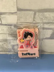 【D3-84】◎ 中古　ハイキュー!! 十六茶コラボ　アクリルキーホルダー&スマホスタンド　黒尾鉄朗のサムネイル