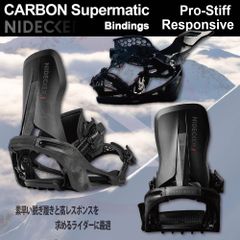 スノーボード バイン ビンディング NIDECKER CARBON SUPERMATIC 2027