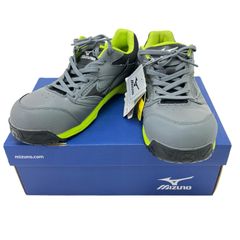 美品 26㎝△MIZUNO ミズノ 安全靴 グレー ハイカット - メルカリ