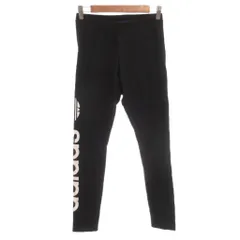 アディダスオリジナルス adidas originals パンツ レギパン OT 黒 ブラック ロゴプリント アンクル丈 /NU ■ECF005のサムネイル