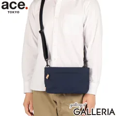 【正規品5年保証】 エーストーキョー ショルダーバッグ メンズ レディース ace.TOKYO 斜めがけバッグ ブランド サコッシュ 小さめ 斜めがけ 撥水 大人 軽量 軽い ミニショルダー 2WAY A5 3L スポーベル3 17811 ネイビーのサムネイル
