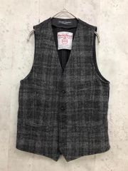 Harris Tweed ハリスツイード ベスト ウール - メルカリ