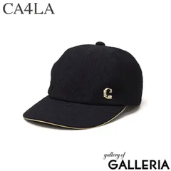 CA4LA キャップ レディース 帽子 カシラ おしゃれ ブランド かわいい 上品 大人 女性 ジャガード ベースボールキャップ 春 夏 春夏 日本製 Main Collection HK CAP9 KTZ02694 BLACKのサムネイル
