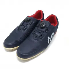 【美品】マスターバニー ゴルフシューズ ネイビー×レッド 158-9992301 ダイヤル式 メンズ 25.5 ゴルフウェア MASTER BUNNY EDITIONのサムネイル