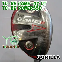 ユーティリティ ゴリラ TO-BE GAME-02 UT/TO-BE POWER55D/S/22[150279]のサムネイル