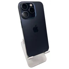 iPhone 15 Pro 128GB ブルーチタニウム Bランク Apple スマホ 本体 15プロ 送料無料 アイフォン SIMフリー