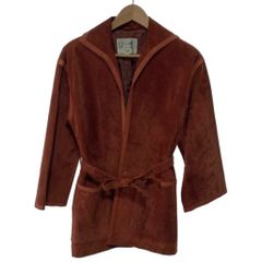 ストラネスガブリエルストレーネ 裏レザー スエード ジップ パーカー