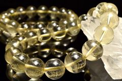 希少◇魔晶宙斯 ゼウスクォーツ(スモーキーシトリンファントム) 11mm