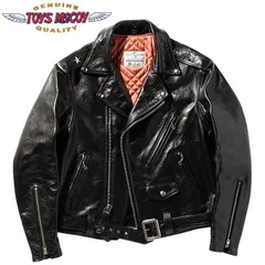 トイズマッコイ TOYS McCOY TMJ2614 DURABLE CODE33 ダブル ライダースジャケット DOUBLE RIDERS JACKET ホースハイド tmj2614のサムネイル