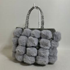 2605-202｜フルラ 2WAYハンドバッグ レザー グレー - メルカリ