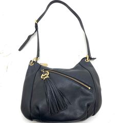 SeeByChloe ハンドバッグ ダークグレー タッセル付き - メルカリ