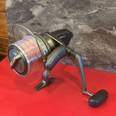A-壁⁠シマノ スーパーエアロ 5000 投げ釣りリール 昭和レトロ 釣具