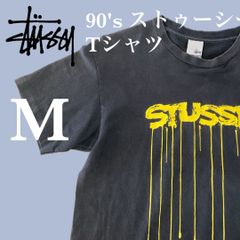 STUSSY 90s Tシャツ 半袖 グレー ショーンロゴ - メルカリ