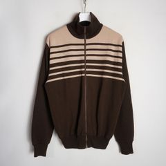 Pierre Jeunot 80s アクリルカーディガン ジップカーディガン - メルカリ