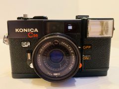 完動品】フィルムカメラ Konica C35 EF ピッカリコニカ - メルカリ