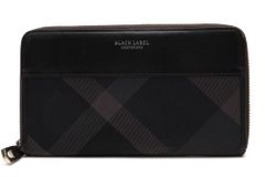 BLACK LABEL CRESTBRIDGE 長財布 ラウンドファスナー - メルカリ