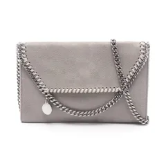 ステラマッカートニー Stella McCartney ショルダーバッグ ファラベラ シャギーディア ミニクロスボディ 581238 グレー その他 ファラベラ シャギーディア チェーンショルダー